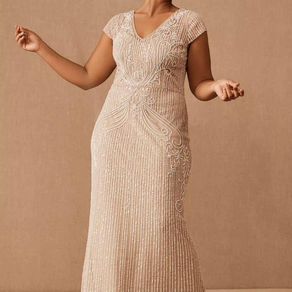 Sanders BHLDN Wedding Bridesmaid Mother of the Bride Dress Size 14
